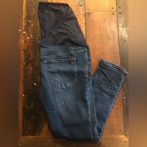 Madewell Maternity Skinny Jeans Over The Belly Denim size 31
